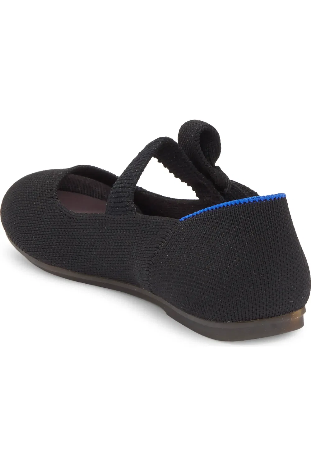 Детские туфли Мэри Джейн с бантом The Tux Bow Mary Jane Flat Rothy's, черный — фото 2