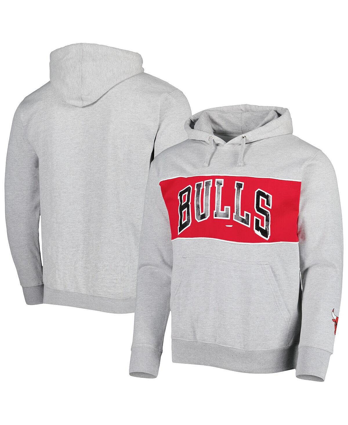 

Мужской пуловер с капюшоном из ткани френч терри с фирменной надписью chicago bulls heather grey Fanatics, мульти, Серый, Мужской пуловер с капюшоном из ткани френч терри с фирменной надписью chicago bulls heather grey Fanatics, мульти
