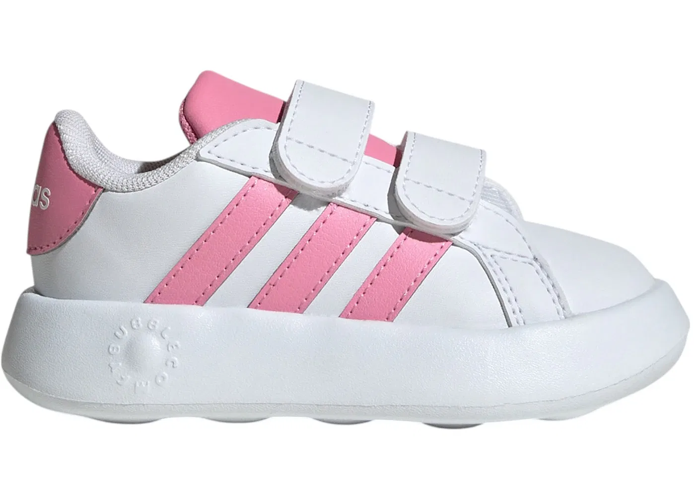 Детские кроссовки Lifestyle Adidas Grand Court 2.0, Cloud White Bliss Pink Core Black