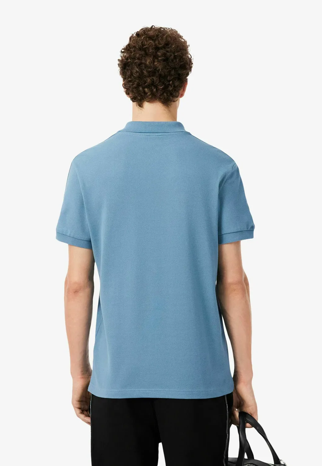 Рубашка поло Lacoste, Bleu Gris-I — фото 3