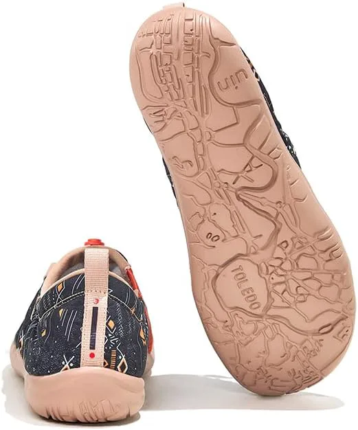 

Мужские кроссовки для кемпинга, прогулок и путешествий UIN, повседневные слипоны-лоферы, легкие, с художественной росписью, модные кеды Toledo