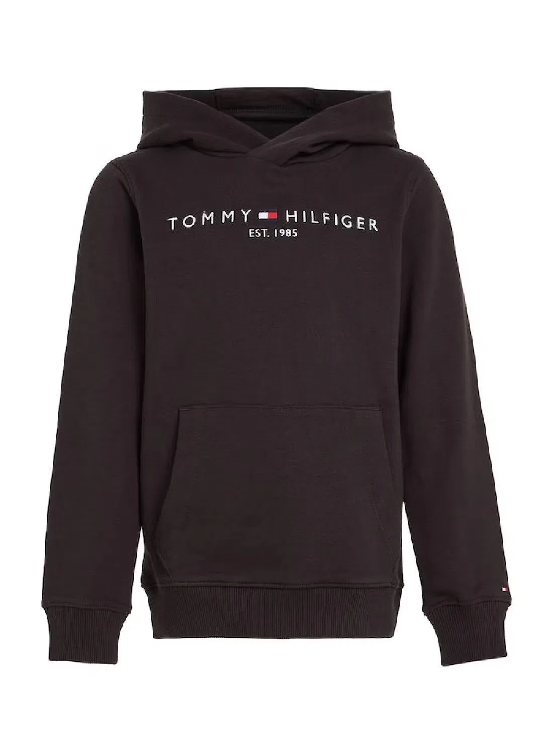 Худи с логотипом, черный Tommy Hilfiger — фото 2