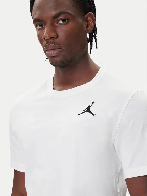 Футболка regular fit Nike, белый — фото 4