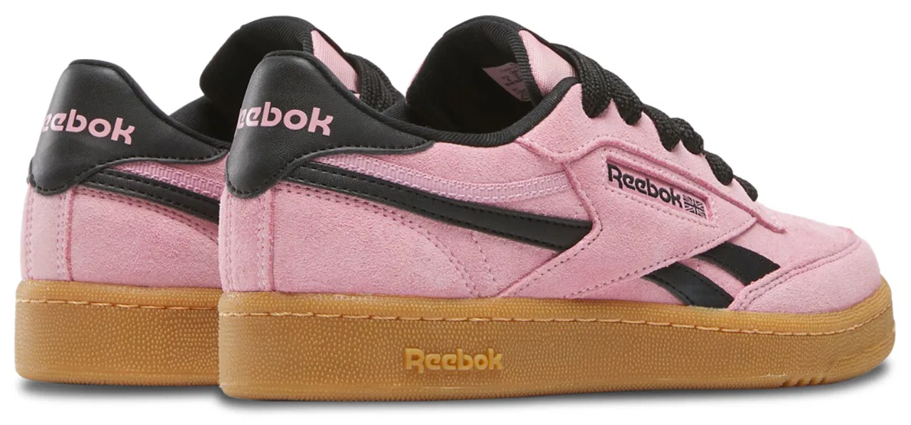 Кроссовки для девочек Club C Revenge Reebok, цвет Astro Rose/Black/Gum — фото 2