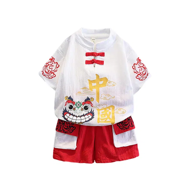 Детский комплект спортивной одежды из футера Lanza, White