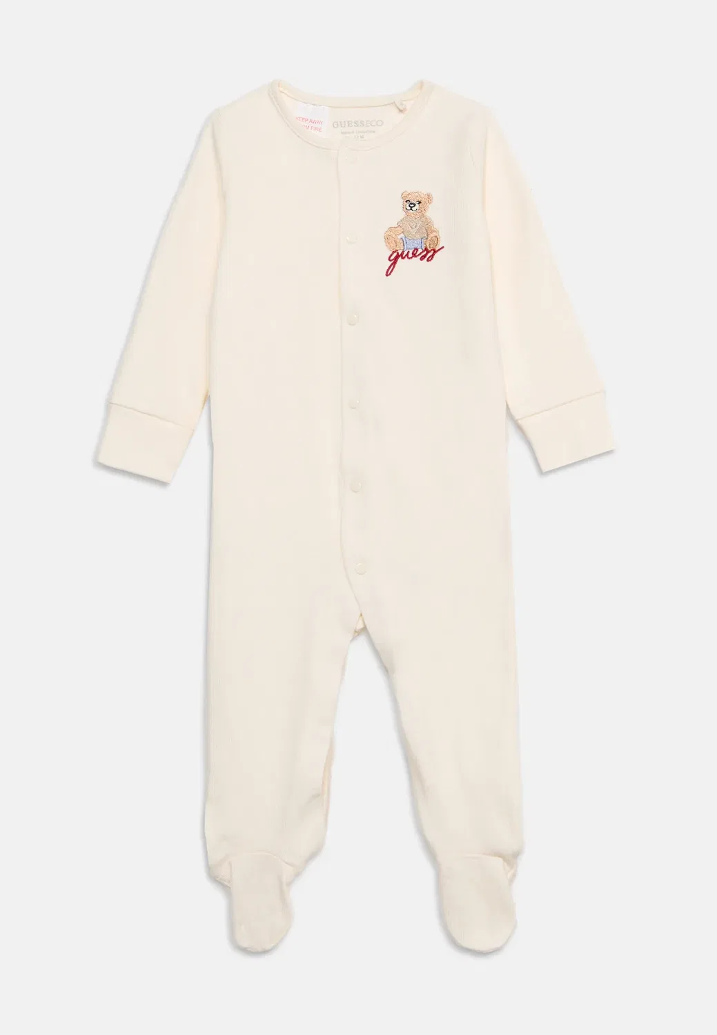 Комплект унисекс - пижама Guess, Cream White