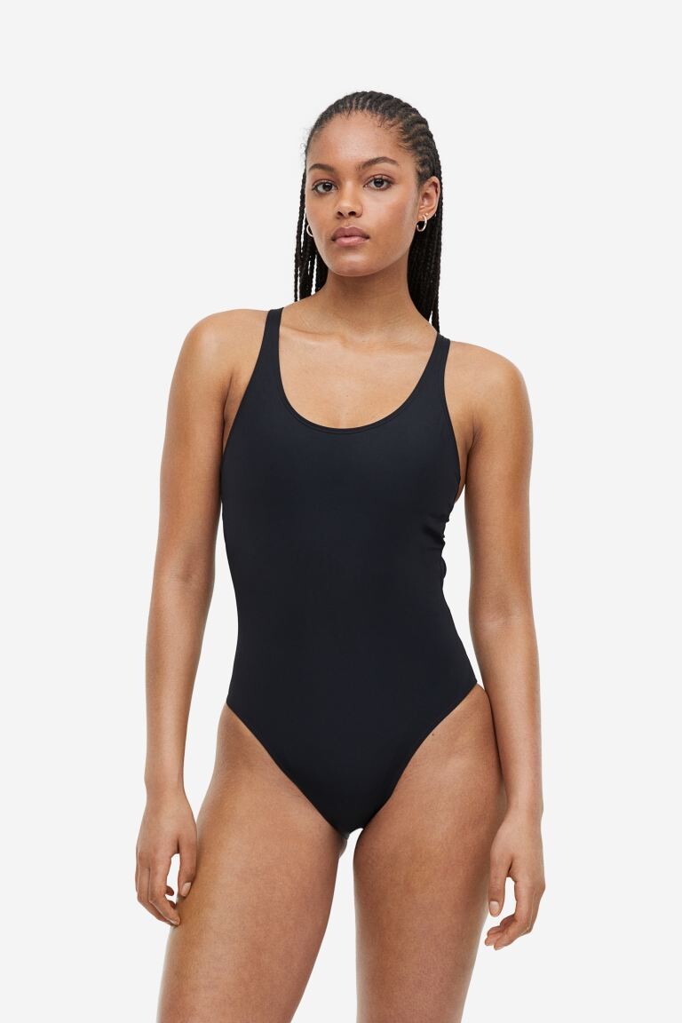

Спортивный купальник H&M, черный
