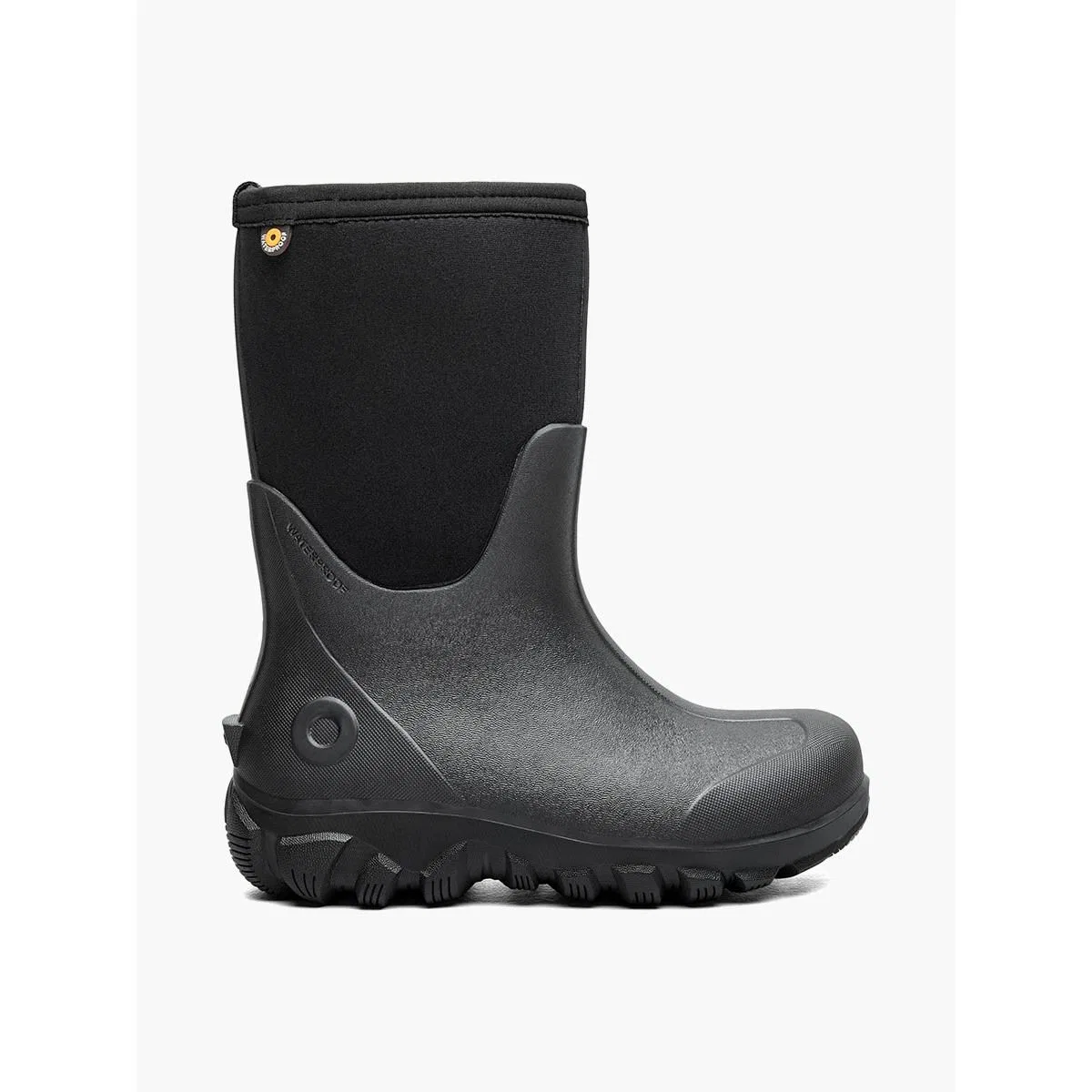 Детские сапоги для девочек водонепроницаемые Bogs Classic Seamless No Handles Kids Boots, Black