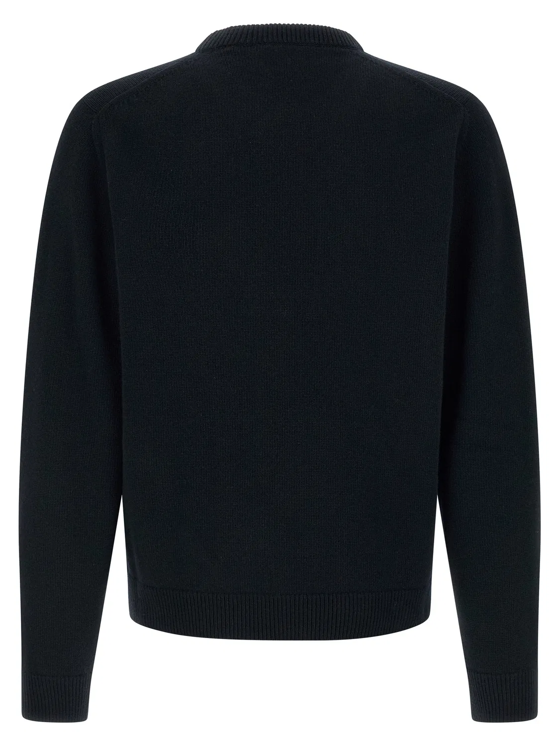 Мужской вязаный кардиган с контрастным логотипом Blue Wool Cardigan Gucci, Blue — фото 2