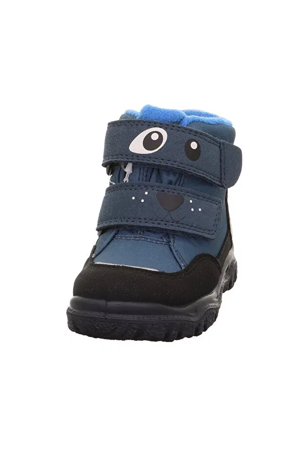 Детские ботинки для девочек на плоской подошве Superfit, Blue/Black — фото 4