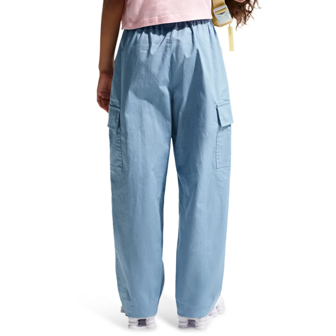 Брюки для мальчиков NSW Club Woven Cargo Nike, цвет Work Blue/White — фото 2
