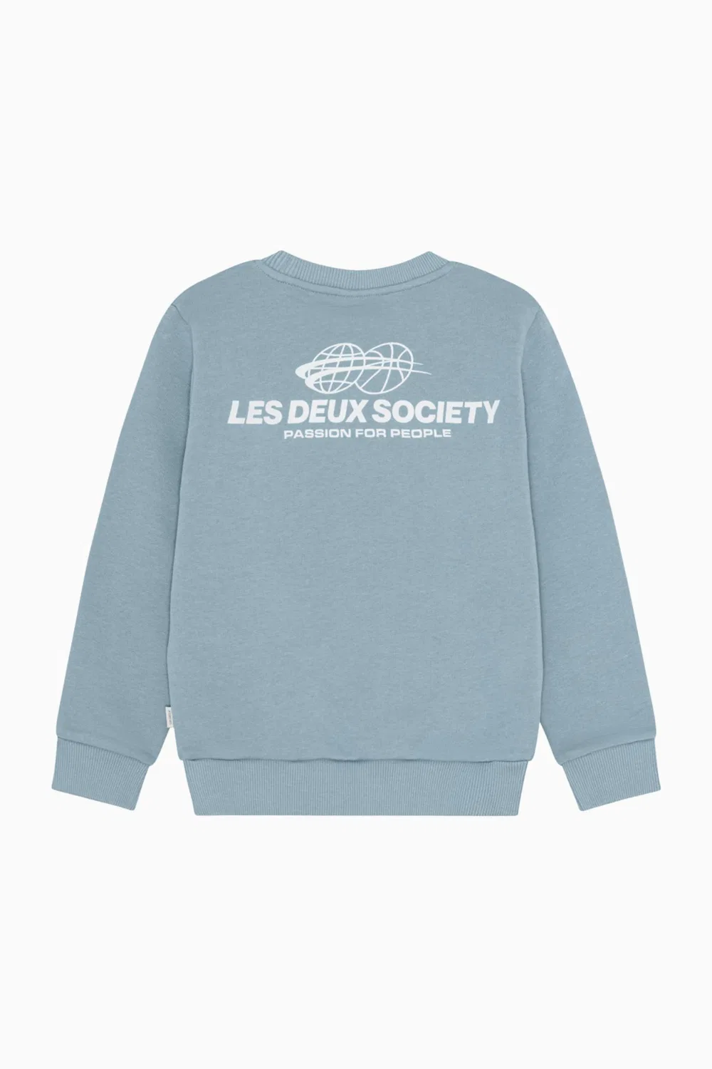 Свитшот с принтом Exhibition Les Deux Kids, синий — фото 2