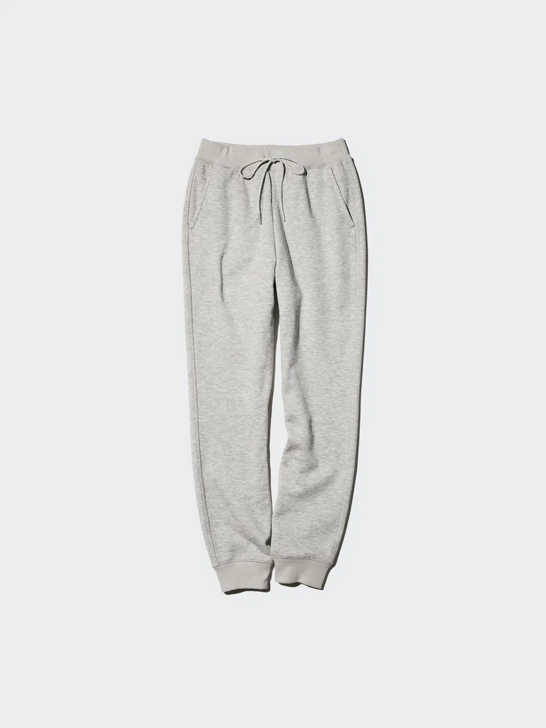 Спортивные брюки HEATTECH с искусственным овечьим мехом удлиненные Uniqlo, молочный — фото 2