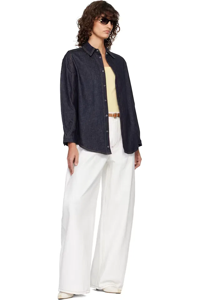 Джинсы the oval de-nîmes denim Jacquemus — фото 4