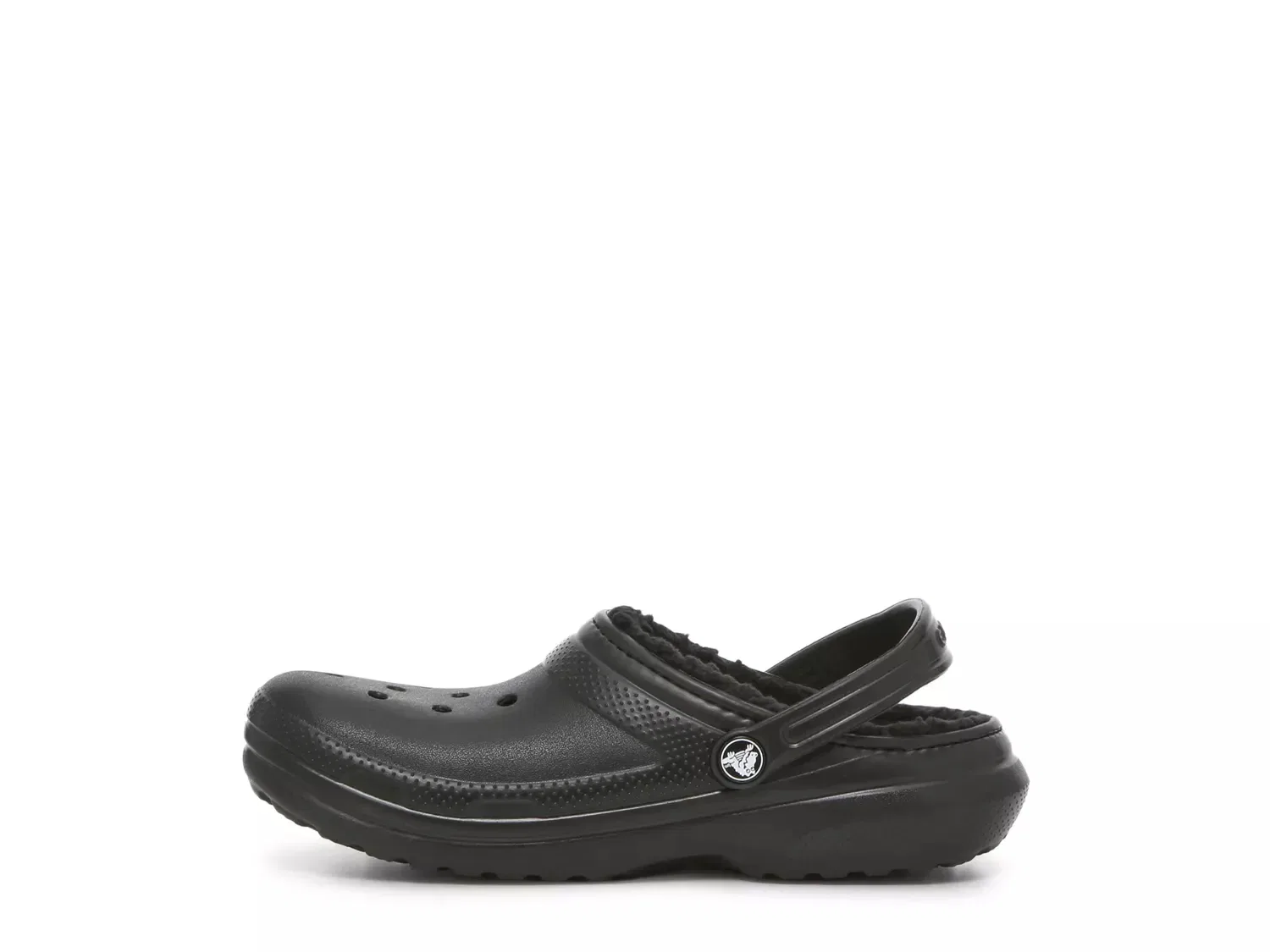 Сабо Classic Lined Clog, Crocs, черный — фото 3