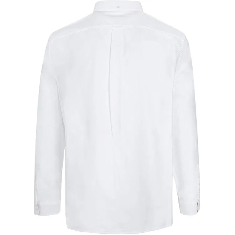 Мужская рубашка с принтом Burberry, White — фото 3