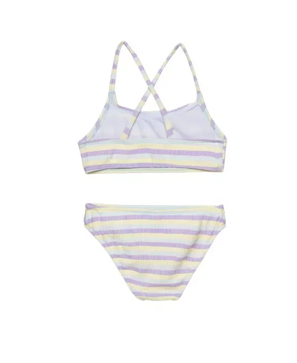 Детский купальник для девочек с принтом Lollipop Textured Criss Cross Strap Swim Set Gottex Kids, Lollipop-Multi — фото 2