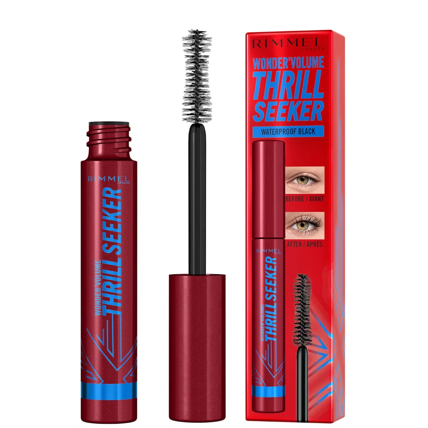 

Водостойкая тушь для ресниц Volume Thrill Seeker - 003 Водостойкий черный 8 мл Rimmel