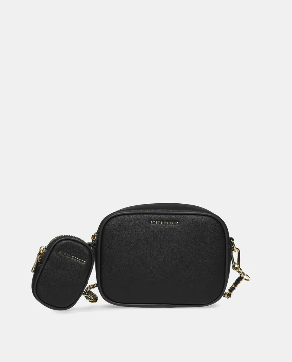 

Сумка через плечо Steve Madden, черный