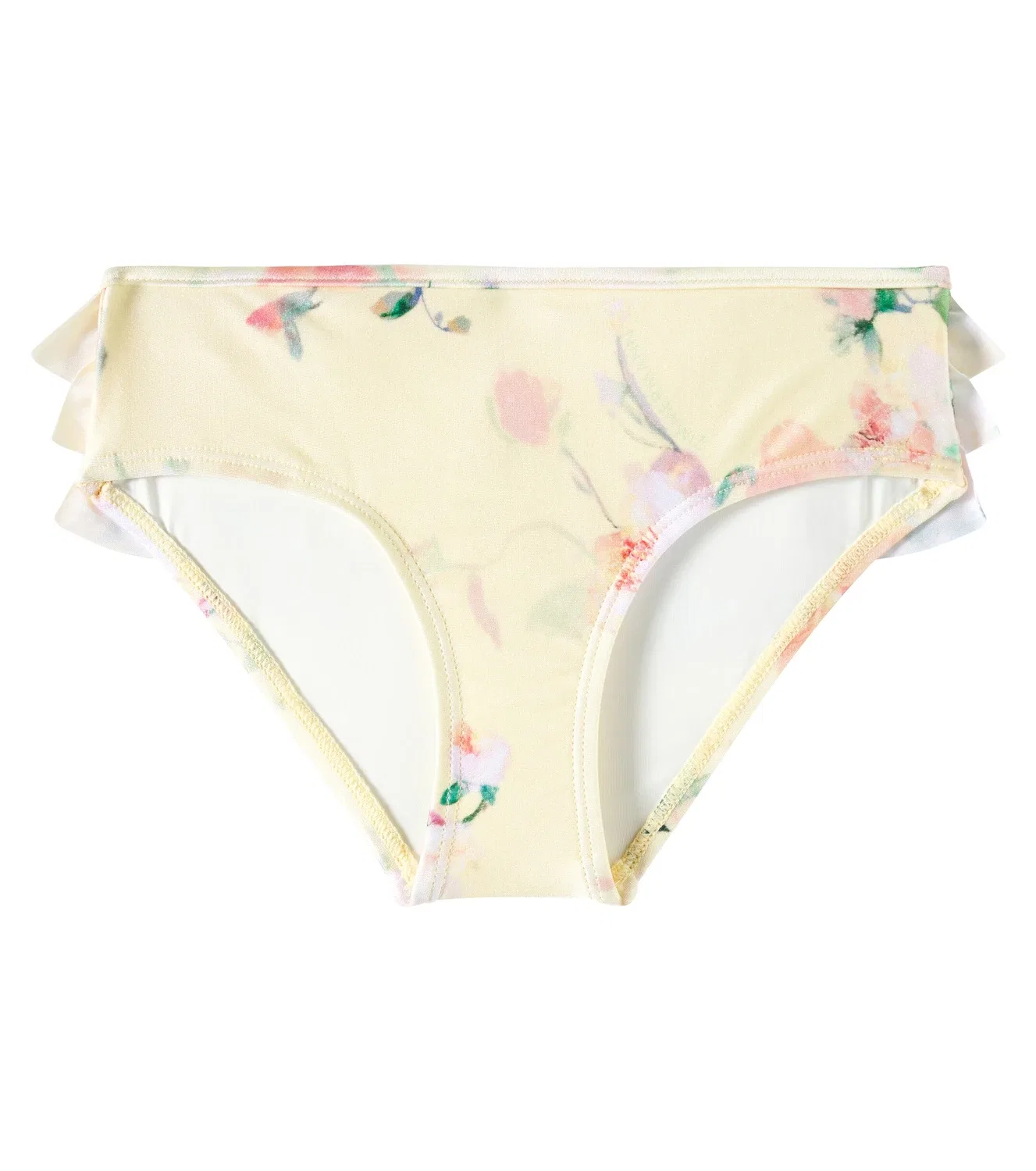 Плавки бикини с цветочным принтом Everley Zimmermann Kids, Yellow Watercolour Floral