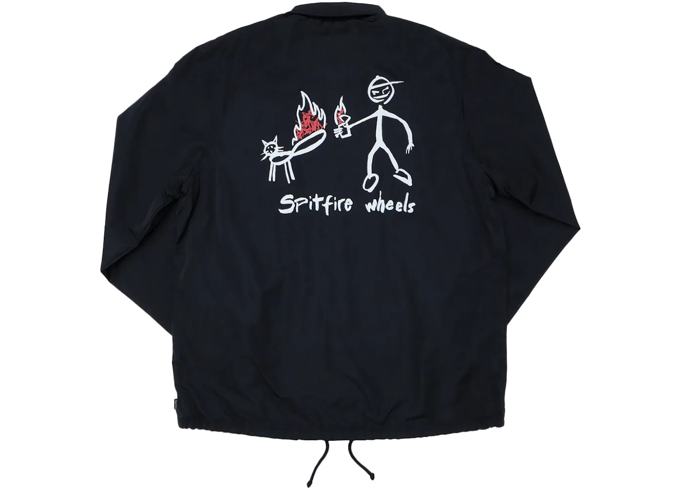 Мужская куртка Supreme Spitfire Coaches, черный — фото 2