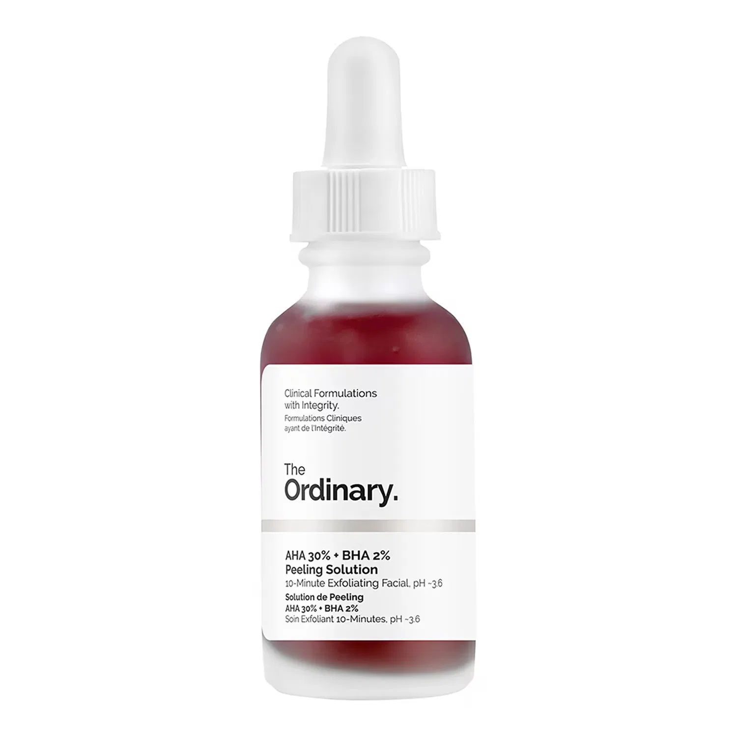 Пилинг-маска AHA 30% + BHA 2%, 30 мл, для лица, THE ORDINARY