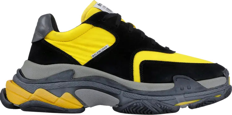 

Кроссовки Balenciaga Triple S Sneaker Black Yellow, желтый