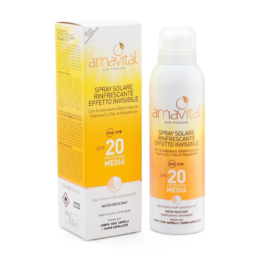 Спрей солнцезащитный освежающий SPF 20, Oficine Cleman, 50 мл