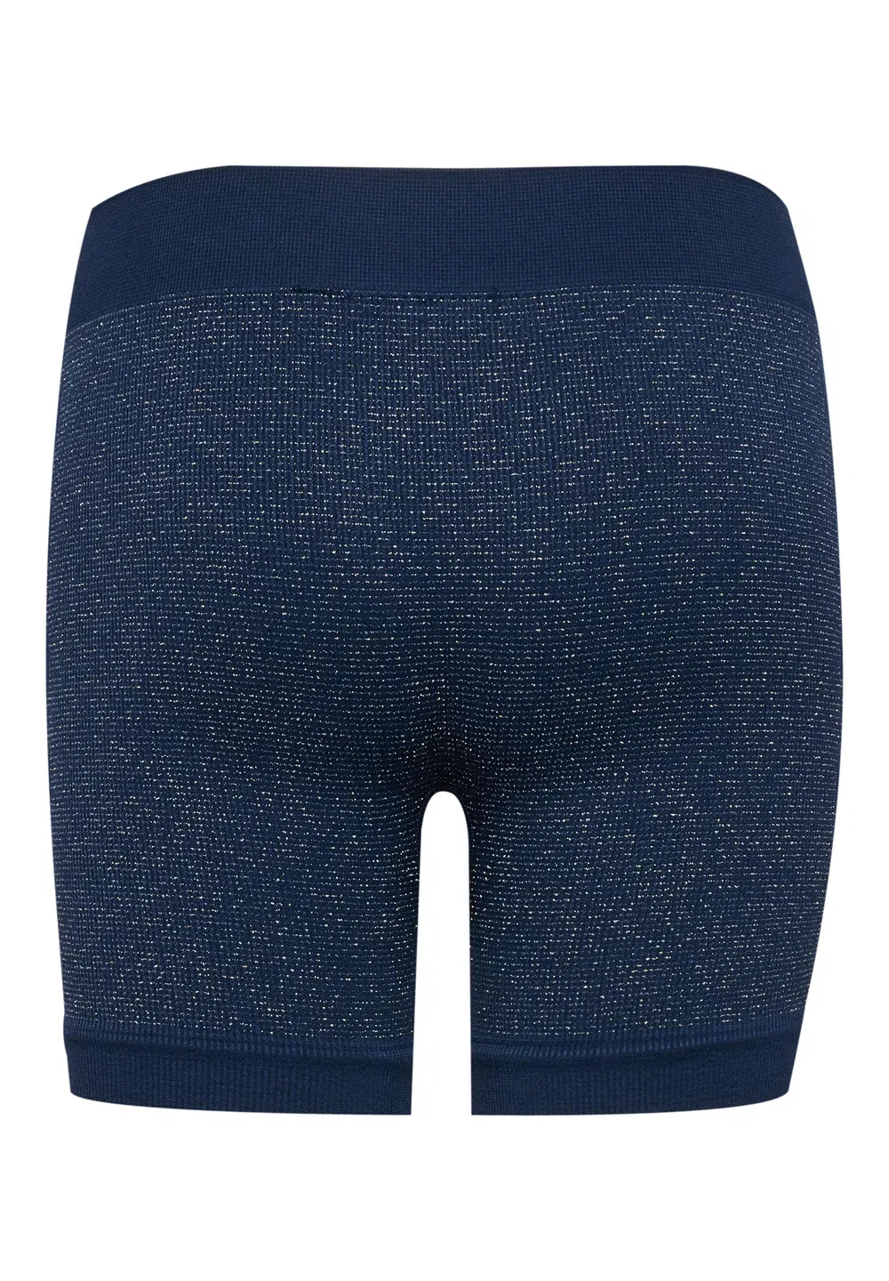Бесшовные короткие колготки с блестками Hmljr - шорты Hummel, Dress Blues — фото 2