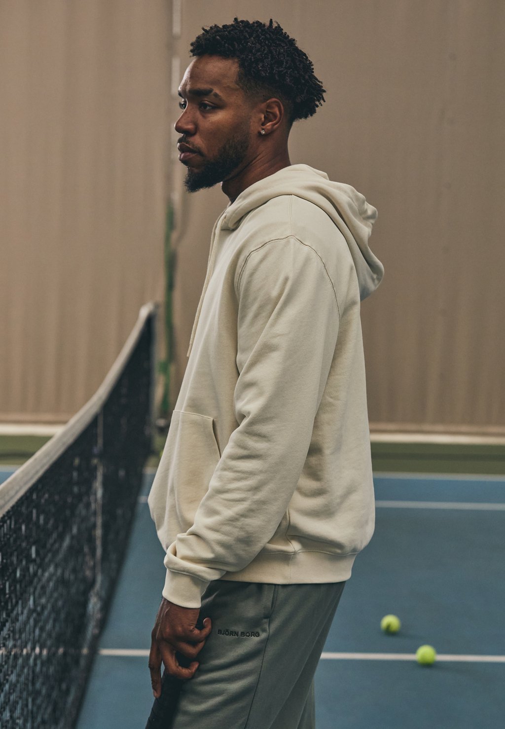 

Толстовка с капюшоном CLASSIC HOODIE Björn Borg, молочный