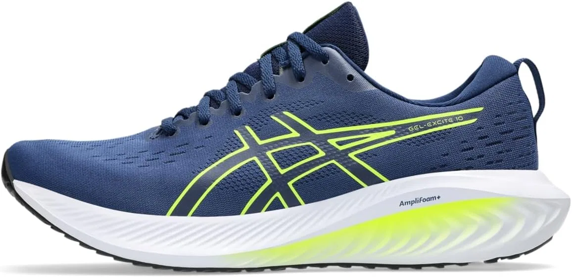 Мужские кроссовки ASICS Gel-Excite 10, Blue Expanse Safety Yellow