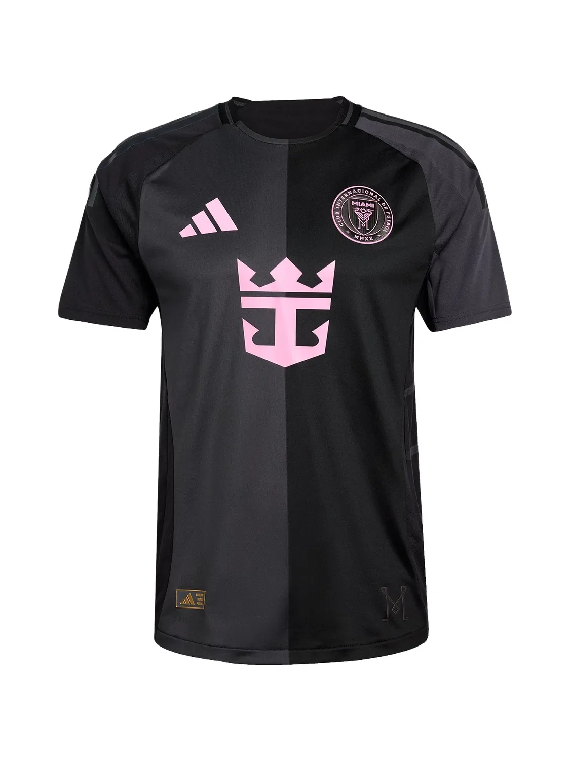 Футболка Inter Miami CF Authentic Adidas, черный