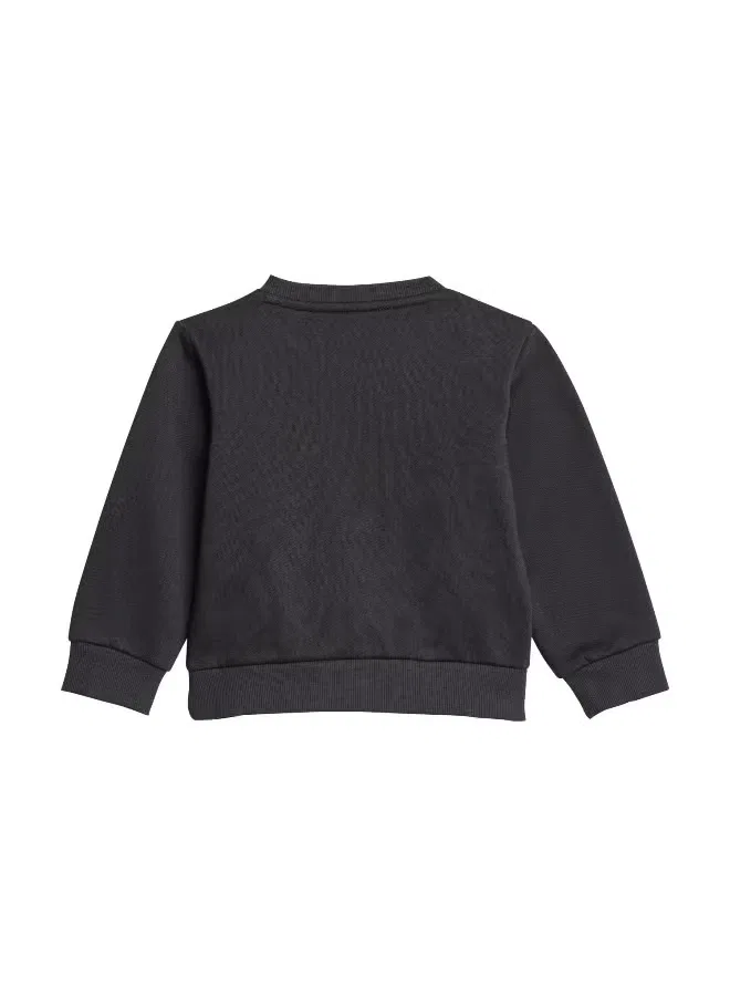 Комплект из флиса с длинными штанами Essentials Adidas, черный — фото 3