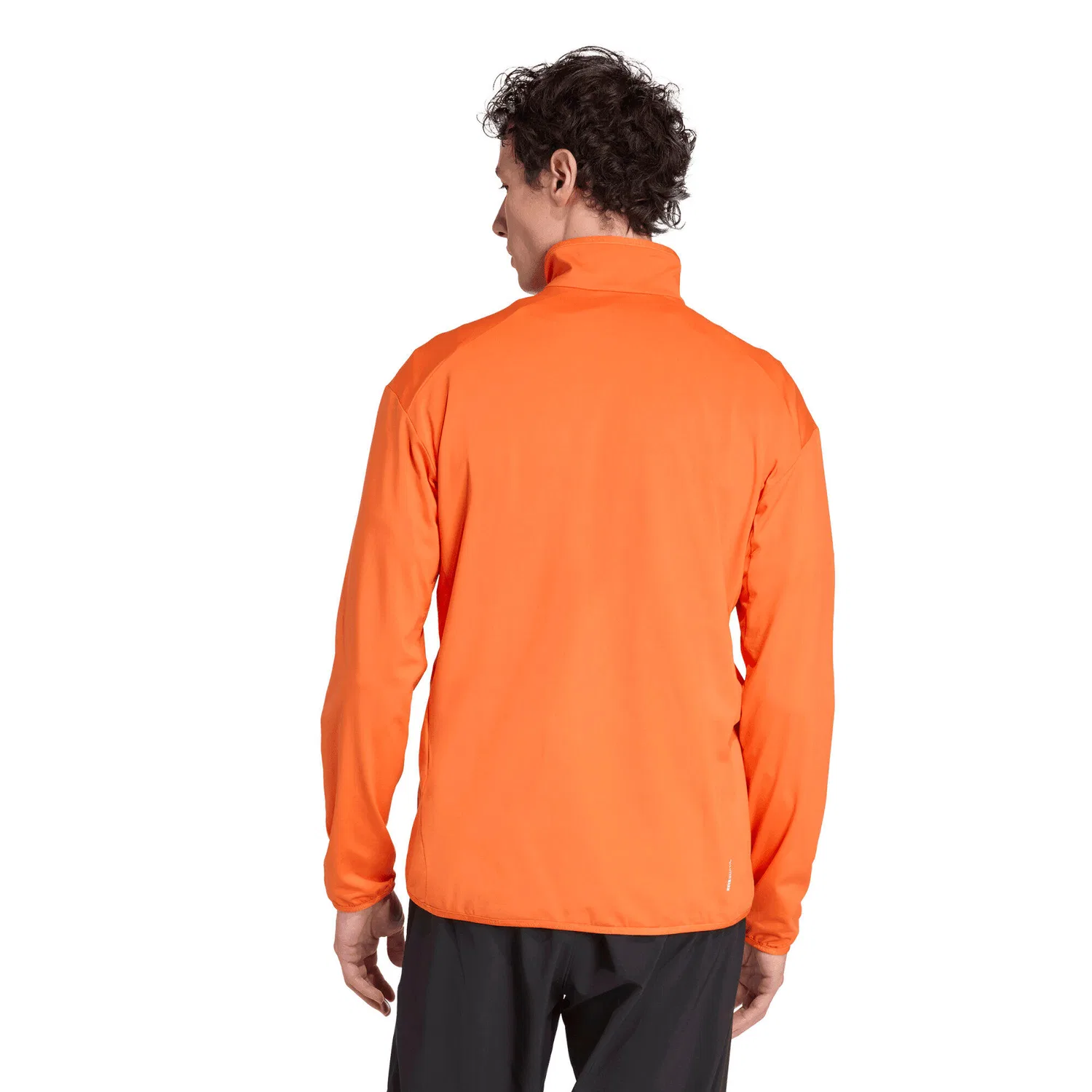 Мужской пуловер с флисом adidas TERREX Multi CLIMAWARM Tech HZ T FL, Mango — фото 2