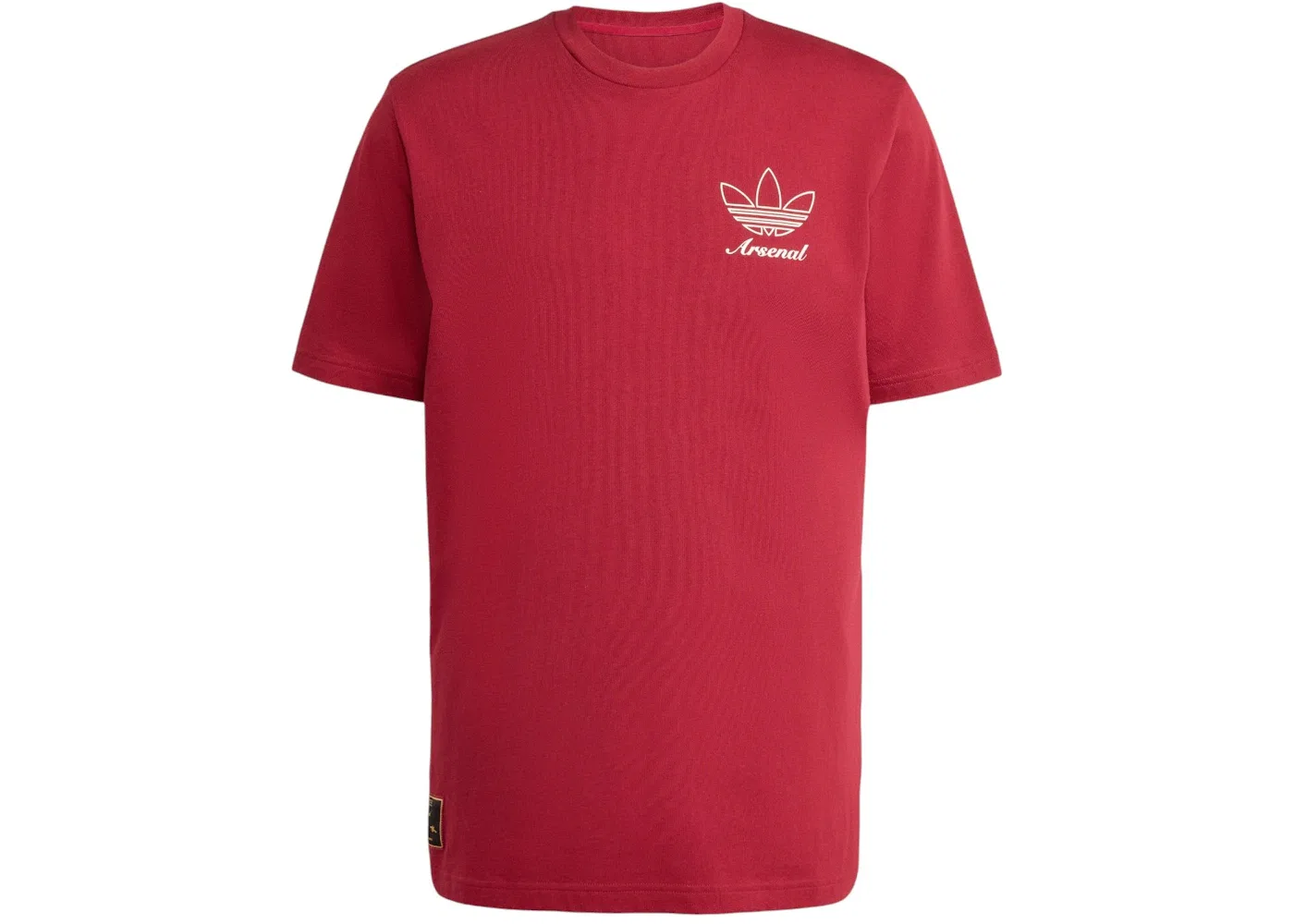 Мужская футболка с принтом Arsenal Terrace Icons Graphic T-Shirt Adidas, Team Coll Burgundy 2