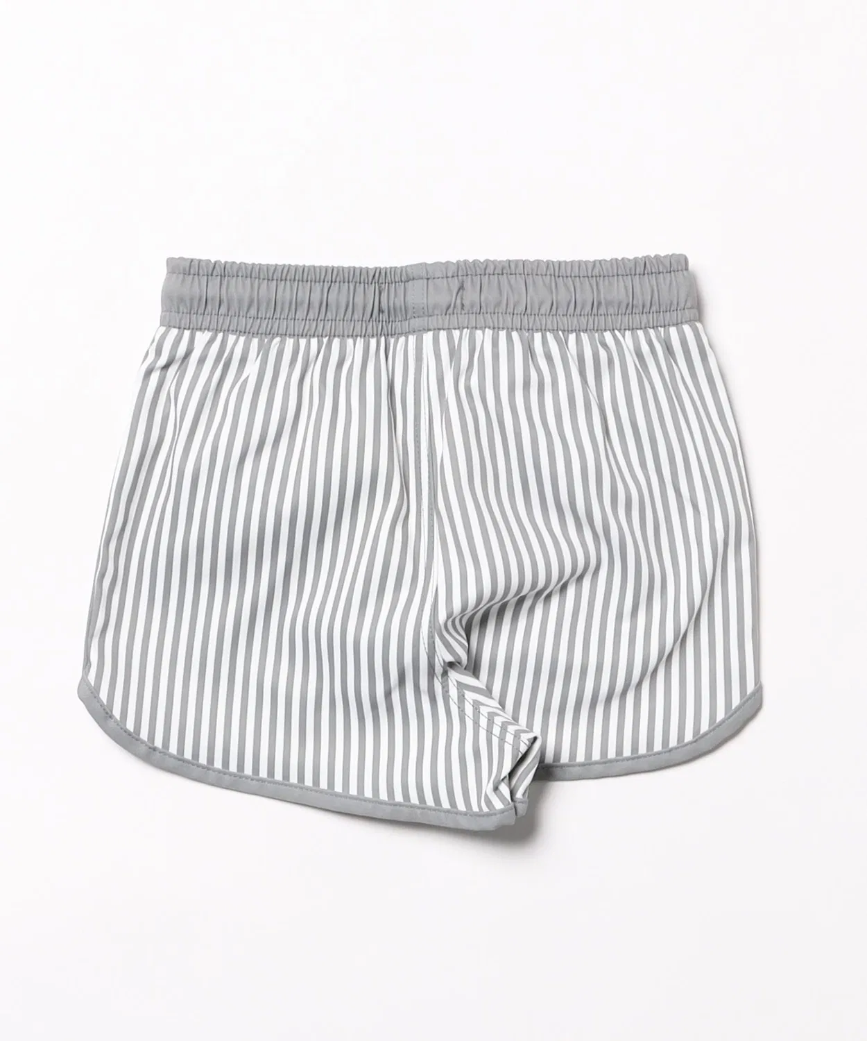 Детские плавки для мальчиков с регулируемым поясом Rylee + Cru, Ink Stripe, White/Blue — фото 2