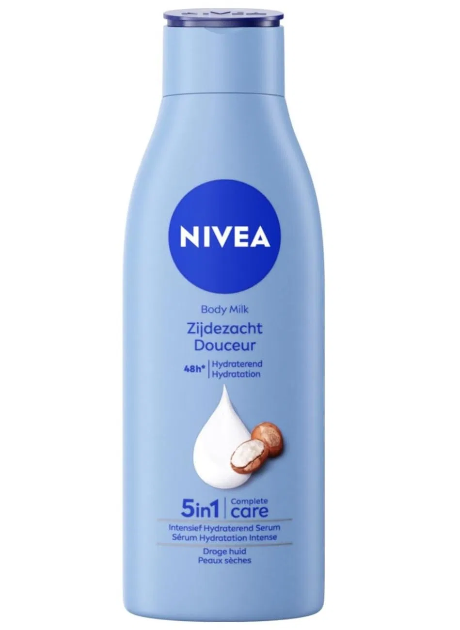 Лосьон для тела 48h увлажняющий Silky Soft, NIVEA, набор 6 шт., 1500 мл, Coconut