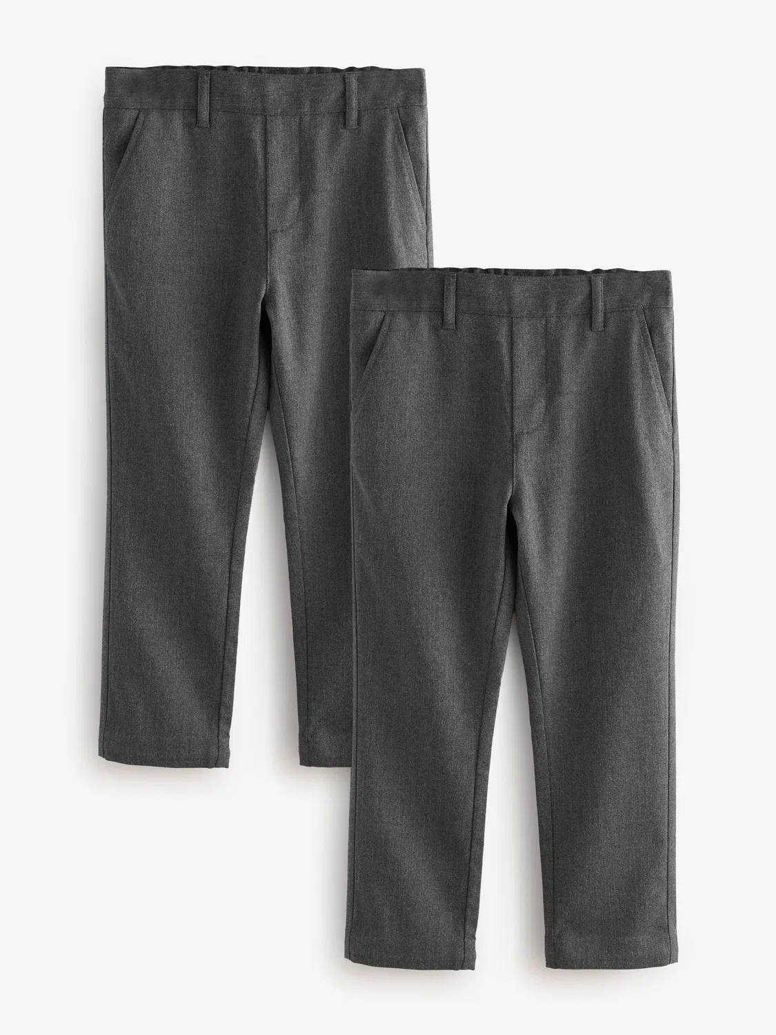 Брюки прямого кроя на резинке, 2 шт. Clarks, серые
