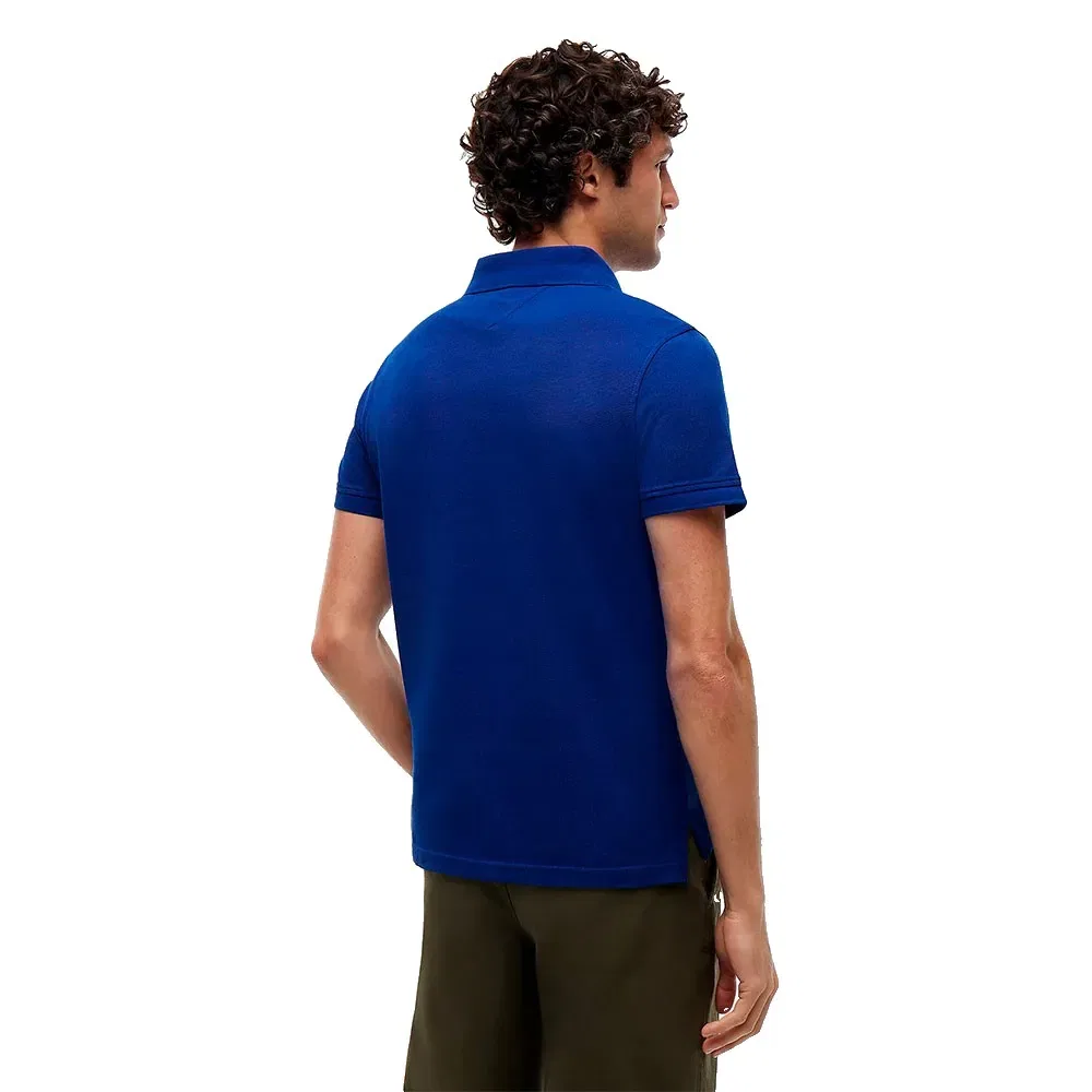 Мужское поло с коротким рукавом 1985 Slim Fit Tommy hilfiger, Blue — фото 2