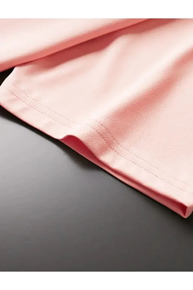 Детские футболки оверсайз с принтом 3 шт Elan Wear, Pink + Black + White — фото 3