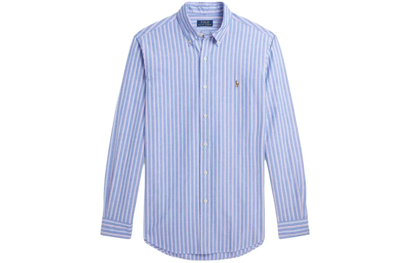 Мужская рубашка с длинным рукавом SS24 Polo Ralph Lauren, Multicolor
