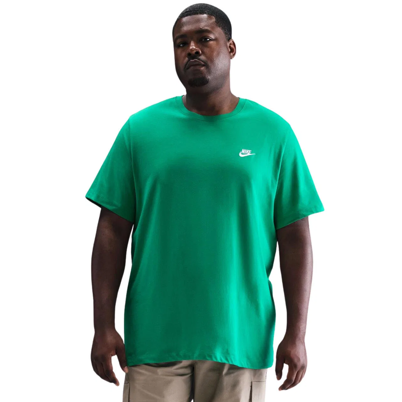 Мужская футболка хлопковая Nike Club Tee, Nike, Grun