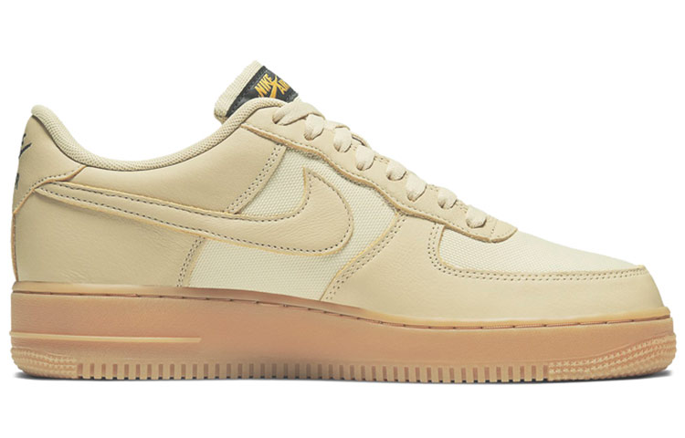 Кроссовки Nike Air Force 1 Low Gore-Tex Team, золотой/хаки — фото 2