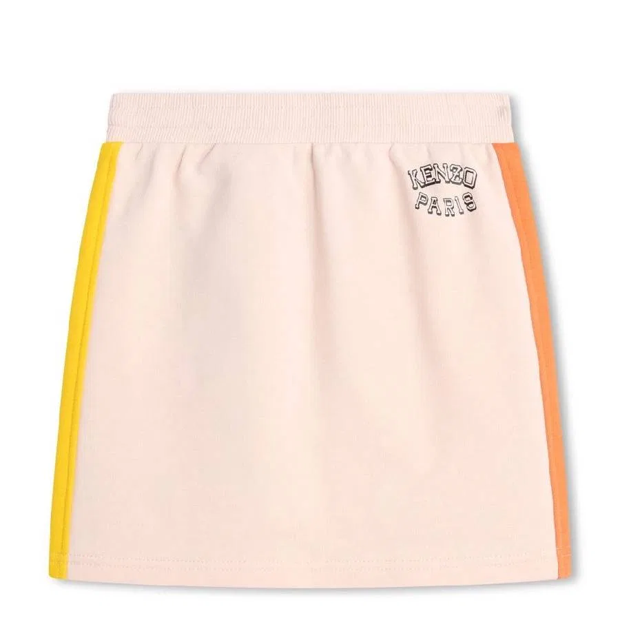 Юбка с принтом Tiger Motif Kenzo, Veiled Pink — фото 2