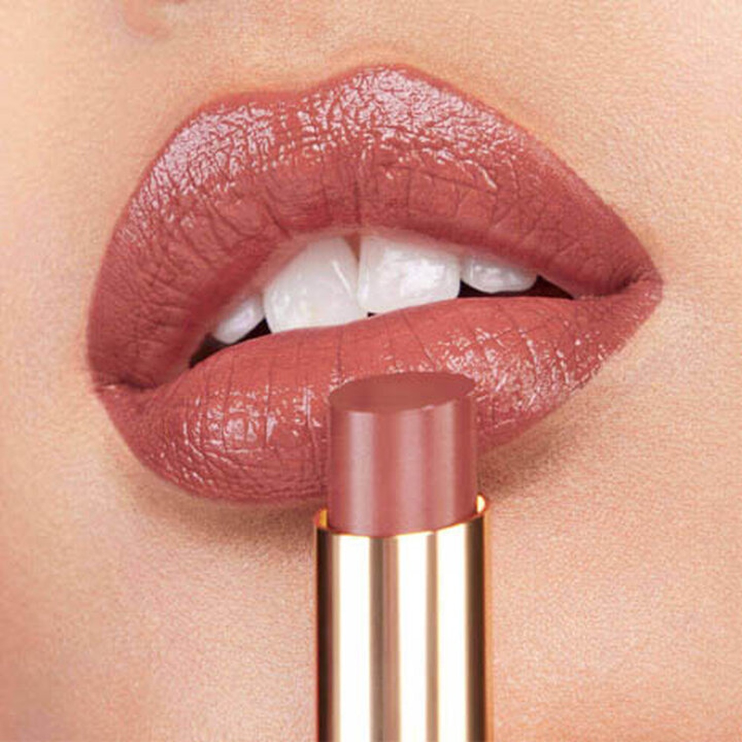 Помада для губ Yves Saint Laurent Rouge Pur Couture The Bold, 10 - Brazen Nude, 2,8 г — фото 2