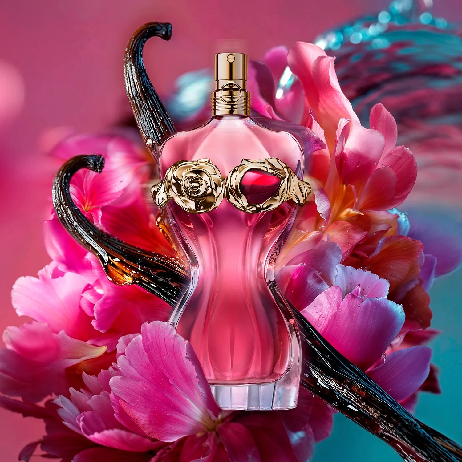 Парфюмерная вода La Belle Rosea 100 мл, Jean Paul Gaultier — фото 4
