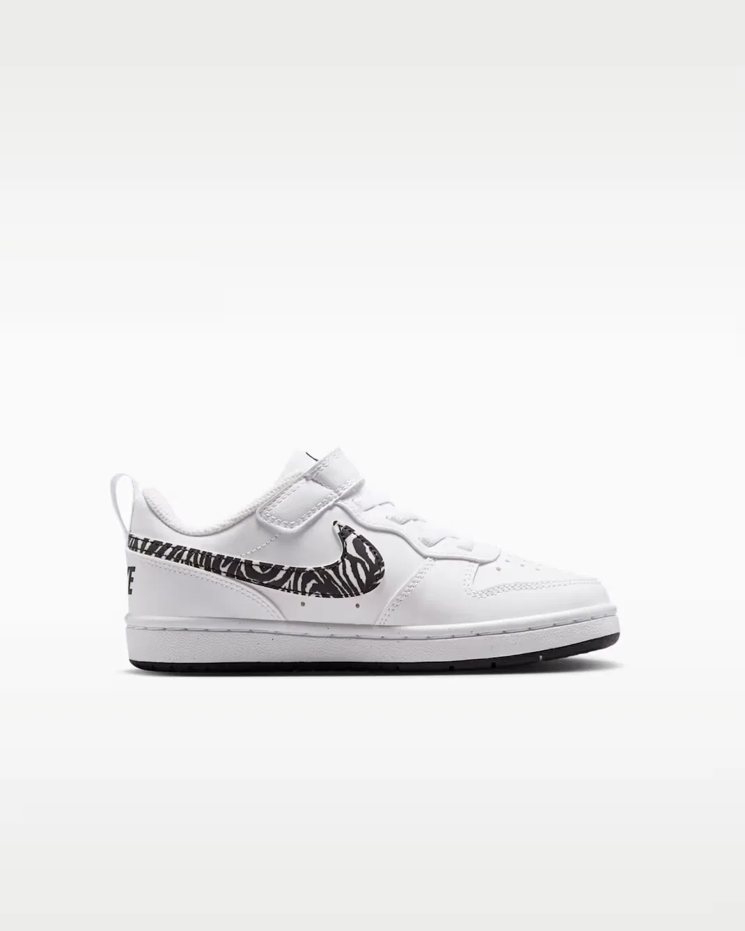 Детская обувь Nike Court Borough Low, White/Black — фото 3