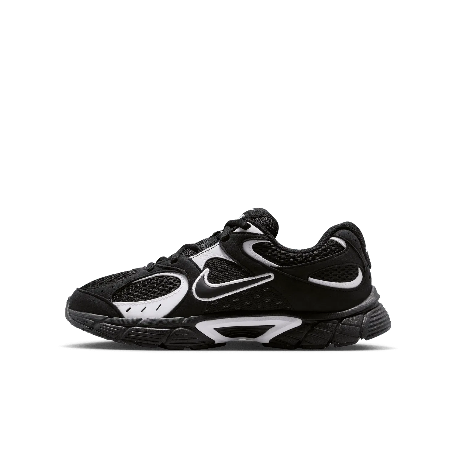 Детские кроссовки на шнуровке Nike V5 RNR SUEDE PS, черный — фото 3