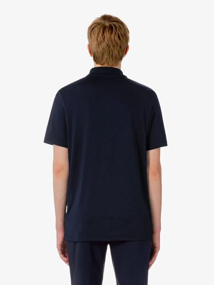 Футболка поло Lacoste Golf Performance Basic, мужская, темно-синий — фото 3