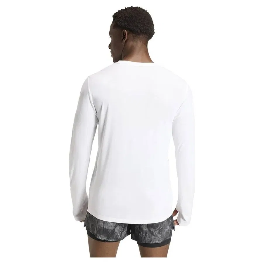 Свитшот мужской с длинным рукавом Run Ess Ls M adidas, Белый — фото 3